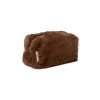 Studio Noos Kosmetická taška Pouch Brown Faux Fur