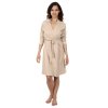 Moniel kimono/župan Pastel béžový jednovelikostní
