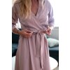 Moniel těhotenský a kojící kimono:župan Pastel růžový jednovelikostní4
