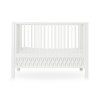 CamCam Postýlka pro miminko Harlequin Baby Bed White (60 × 120 cm)