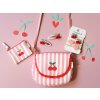 Sponky Rockahula Cherry Kiss Stripy Clips (3)
