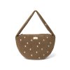 Studio Noos Taška Cross Body Teddy Brown Hearts