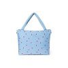 Studio Noos Přebalovací taška Diaper bag Light Blue Hearts Puffy