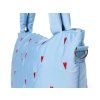 Studio Noos Přebalovací taška Diaper bag Light Blue Hearts Puffy (2)