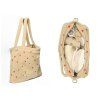 Studio Noos Přebalovací taška Diaper Bag Teddy Ecru Hearts (3)