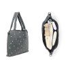 Studio Noos Přebalovací taška Diaper Bag Denim Grey Hearts (1)