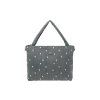 Studio Noos Přebalovací taška Diaper Bag Denim Grey Hearts
