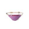 Studio Noos Kabelka Mini Fanny Poplin Raspberry Striped (1)