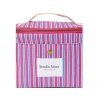 Studio Noos chladící taška Cooler bag Poplin Raspberry Striped (2)