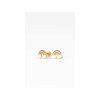 Mrs.Ertha Pozlacené dětské naušnice Studs Earrings Rainbow Dreams_3