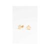 Mrs.Ertha Pozlacené dětské naušnice Studs Earrings Twinkle Star_2