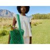 Macramé Mom Bag Green & Blue Yellow_6