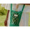 Macramé Bottle Bag Green_2