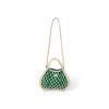 Macramé Kabelka Mini Handbag Natural & Purple Green_4