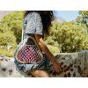 Macramé Kabelka Mini Handbag Natural & Purple Green_2