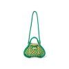 Macramé Kabelka Mini Handbag Green & Blue Yellow_3