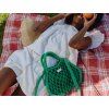 Macramé Kabelka Mini Handbag Green & Blue Yellow_4