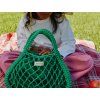 Macramé Kabelka Mini Handbag Green & Blue Yellow_5