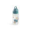 Dětská láhev s brčkem Tiny Farm 350 ml modrá