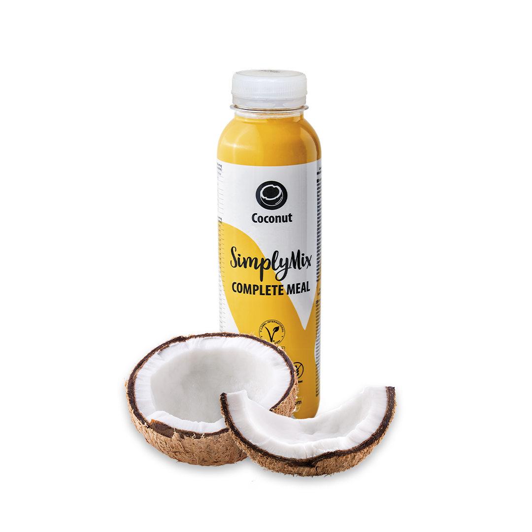 SimplyMix Ready to drink kokos | Kompletní jídlo ve formě nápoje | 400 ml