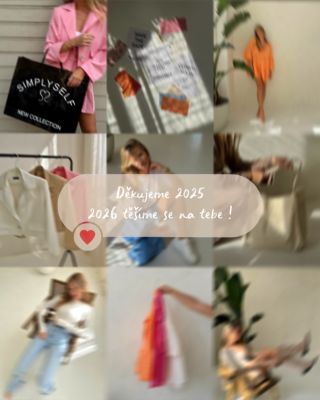 A takový byl rok 2025 v #simplyself ✨… Jaká kolekce nebo produkt vás letos oslovil nejvíce? 😊