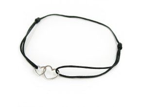 bbjewelry dvojite srdce ze stribra
