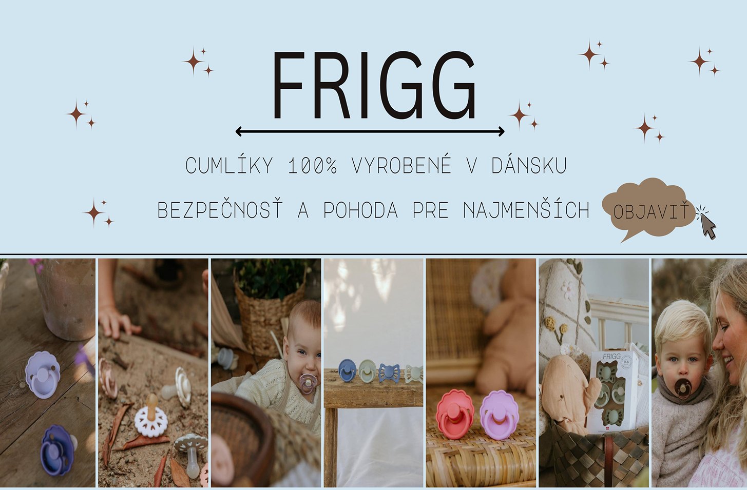 Frigg cumlíky-bezpečnosť na prvom mieste
