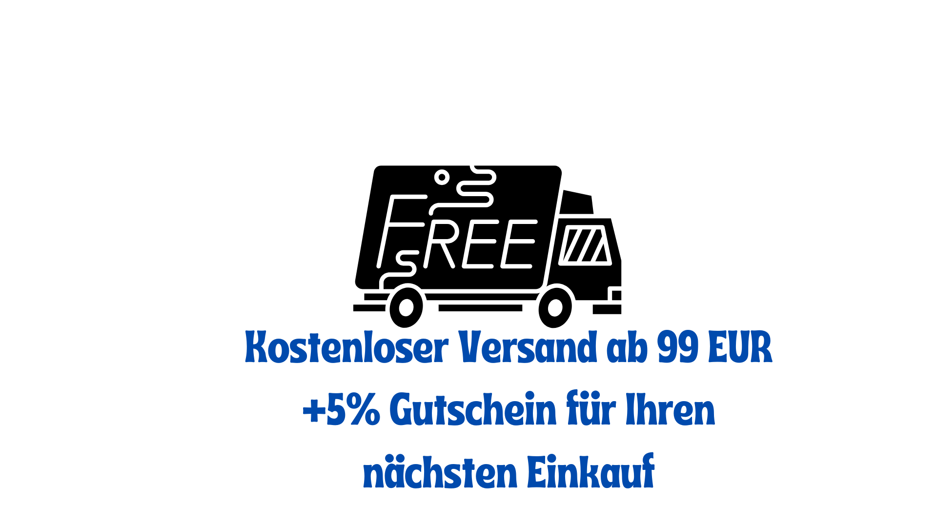 Kostenloser Versand