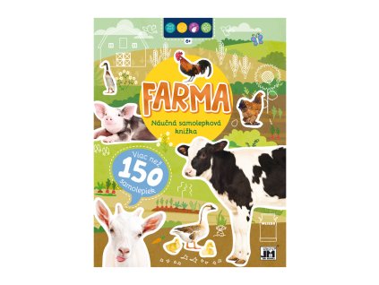 Jiří Models Oktató matricás könyv Farm