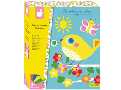 J07811 Janod Atelier Zvieratka s penovymi nalepkami Maxi 01