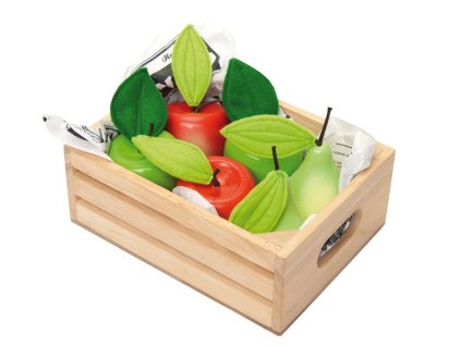 TV181 Honeybee Market Apple & Pears Crate