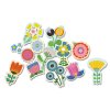 Auzou 100 Sticker in einer Box - Blumen