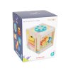 PL105 Petit Activity Cube Interactive Musical Learning Wooden Toddler Toy Packaging