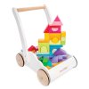 PL102 Rainbow Cloud Walker Wooden Toddler Walking Shapes Puzzle Tower
