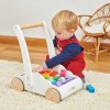 PL102 Rainbow Cloud Walker Wooden Toddler Walking Shapes Puzzle Boy 2