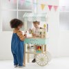 TV327 ice cream machine trolley girl boy playing together customising stackable foods