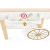 TV324 Tea Trolley Treats Cake Pink Gold Wooden Toy Drawer
