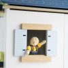 H127 sky dolls house boy doll waving from window