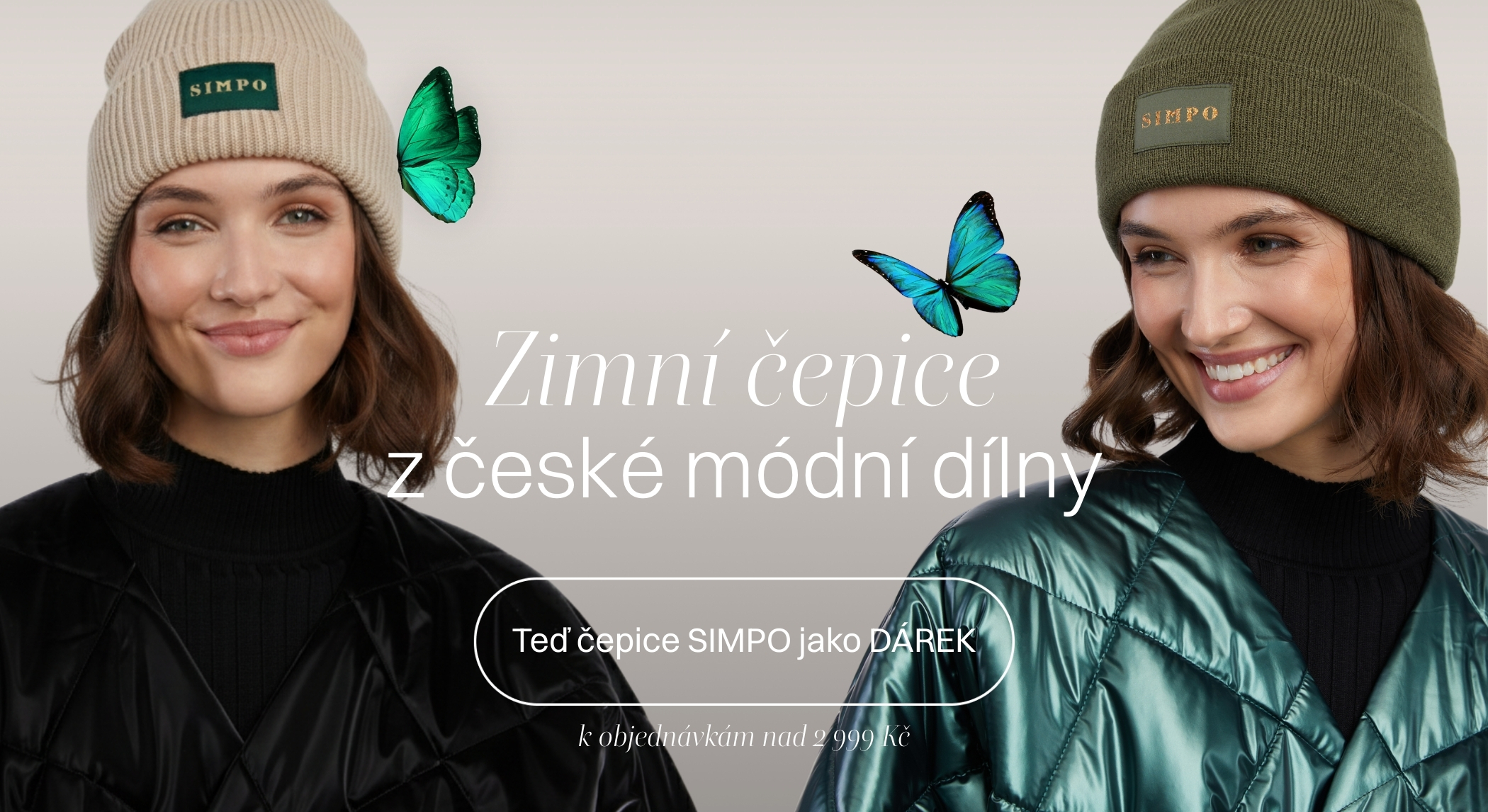 Zimní čepice jako dárek