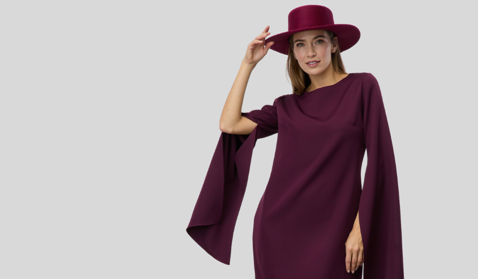 Šaty od české módní návrhářky