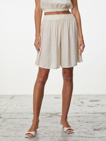 SIMPO krémově bílá kraťasová sukně Sands
