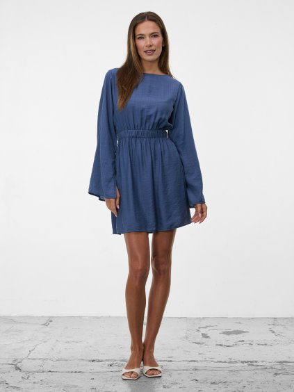 SIMPO krátké modré šaty Aura Sands