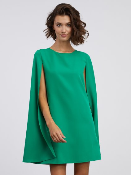 SIMPO světle zelené elegantní šaty Bat