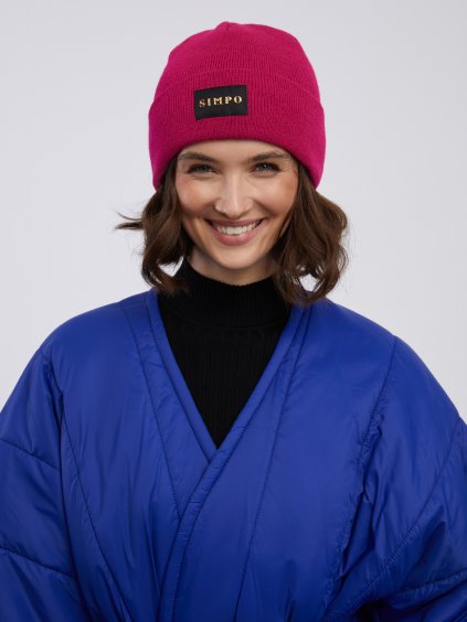 SIMPO fuchsiová čepice Classy