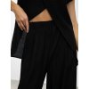 SIMPO černé široké kalhoty Sands