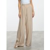 SIMPO béžové široké kalhoty Sands