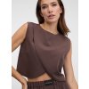 SIMPO čokoládově hnědý top Firo