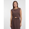 SIMPO čokoládově hnědý top Firo