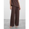 SIMPO čokoládově hnědé kalhoty Braccas