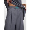SIMPO šedé melange kalhoty Braccas